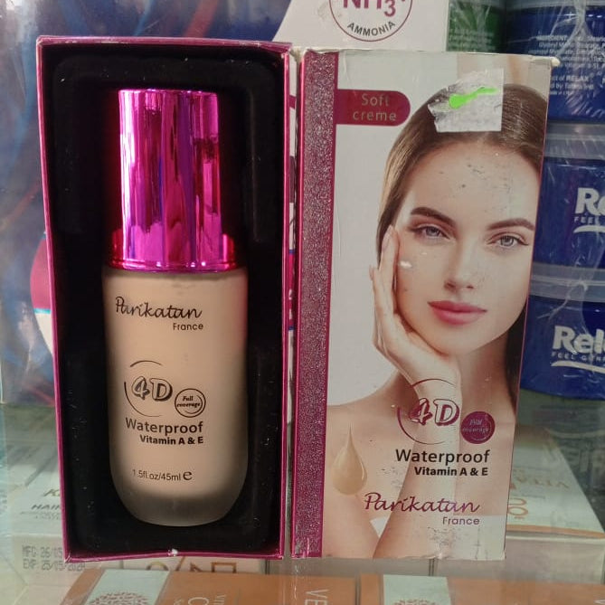 Parikatan 4D Waterproof Vitamin A And E Soft Creme omfortable Use Perfect Choice For Daily Skincare Needs - 45ML.