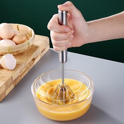 Hand Pressure Semi-Automatic Egg Beater Kitchen Accessories