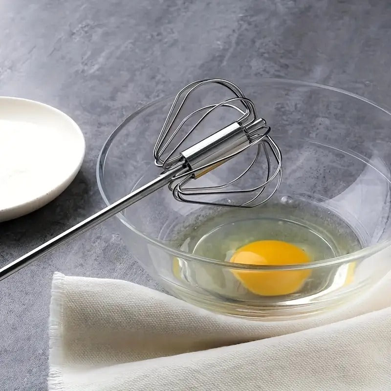 Hand Pressure Semi-Automatic Egg Beater Kitchen Accessories