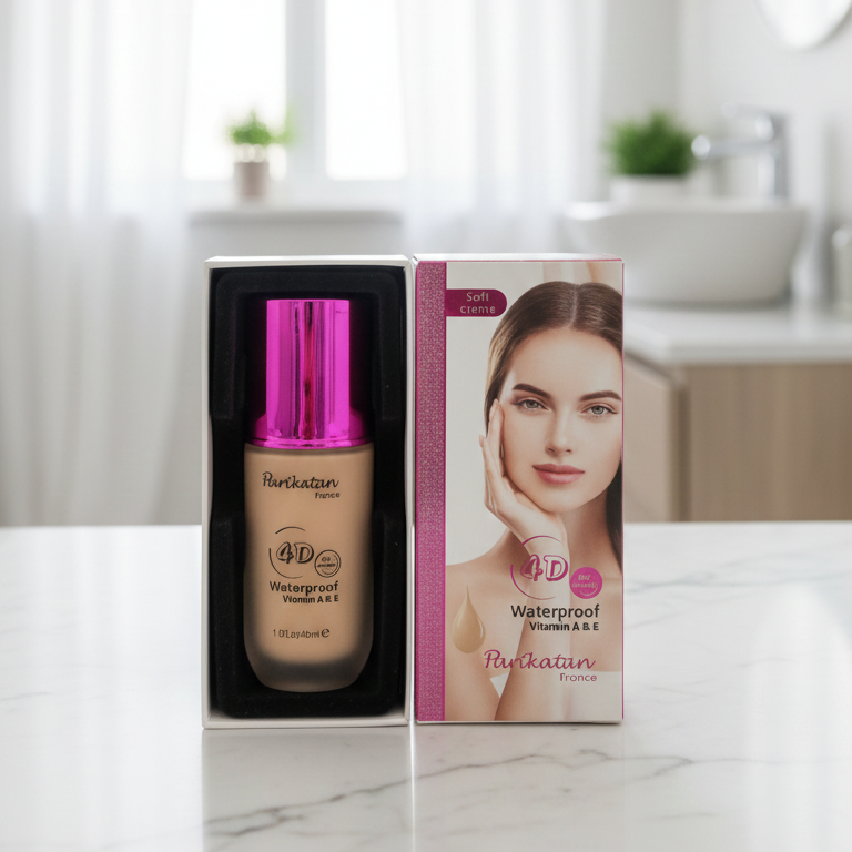 Parikatan 4D Waterproof Vitamin A And E Soft Creme omfortable Use Perfect Choice For Daily Skincare Needs - 45ML.