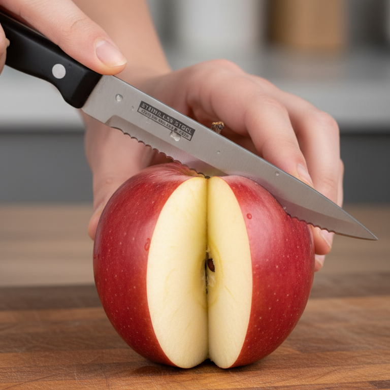 3-Piece Kitchen Knives Set – Black |