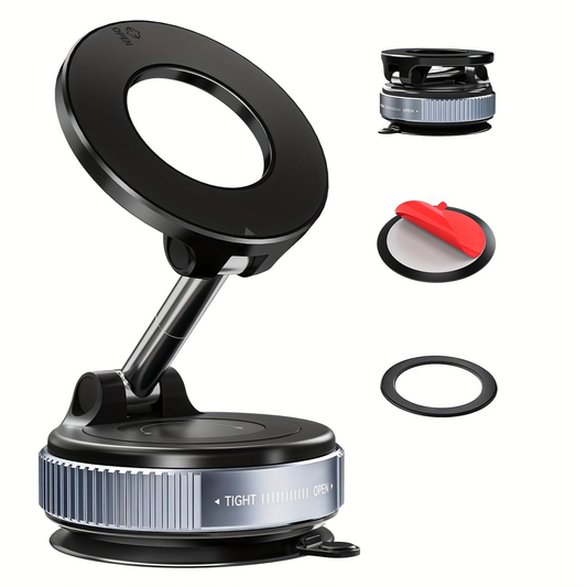 Adjustable Mobile Suction Holder – Strong Grip Phone Mount for Car, Desk, Kitchen &amp; Bedside Use