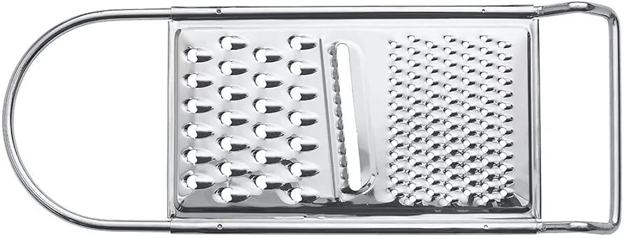Stainless Steel Flat Grater with Sharp Teeth