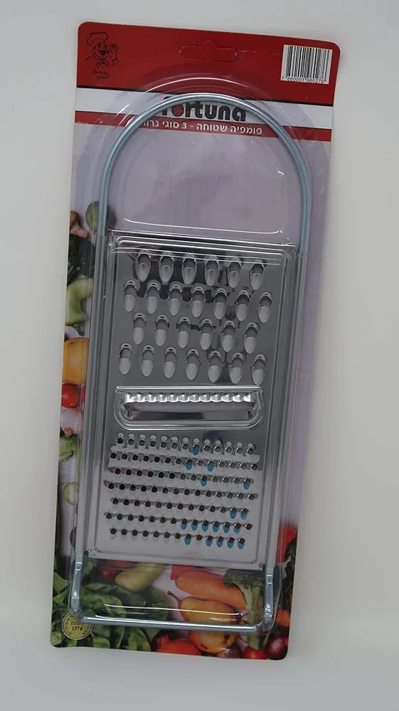 Stainless Steel Flat Grater with Sharp Teeth