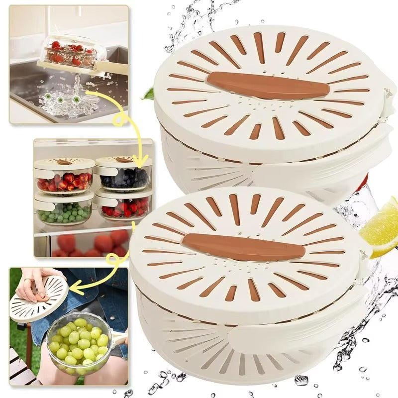 Multi-Functional Vegetable &amp; Fruit Cleaning Basket