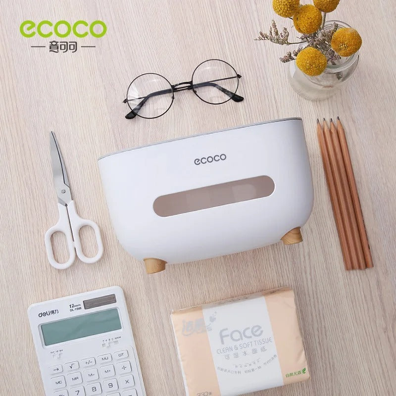 New Ecoco Tissue Box With Multifunctions.