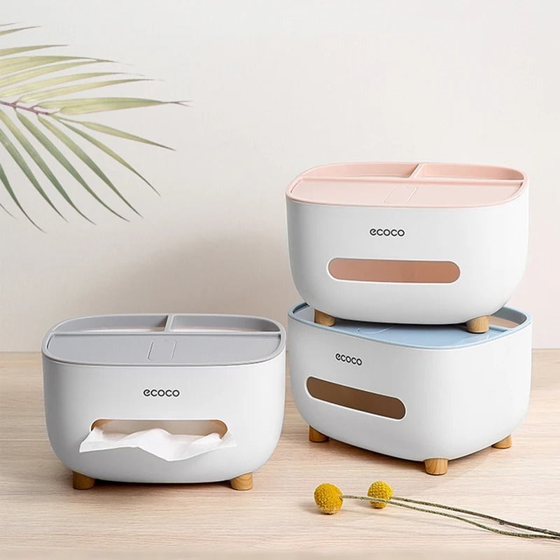 New Ecoco Tissue Box With Multifunctions.