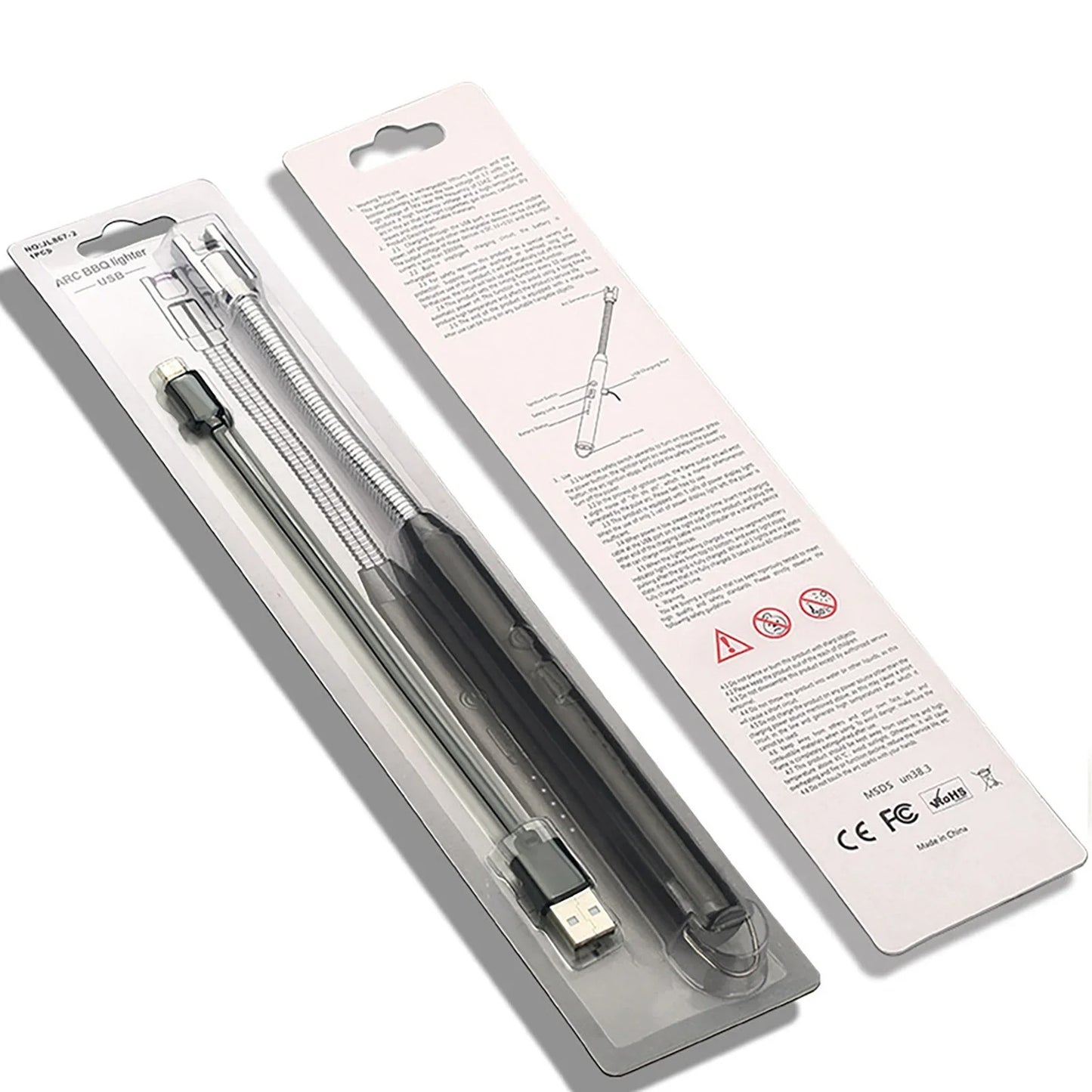 360° Outdoor Kitchen Lighter | USB Rechargeable Electronic Arc Lighter With Flexible Neck,