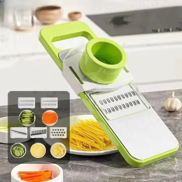 5-in-1 Multi-Functional Vegetable Slicer &amp; Grater