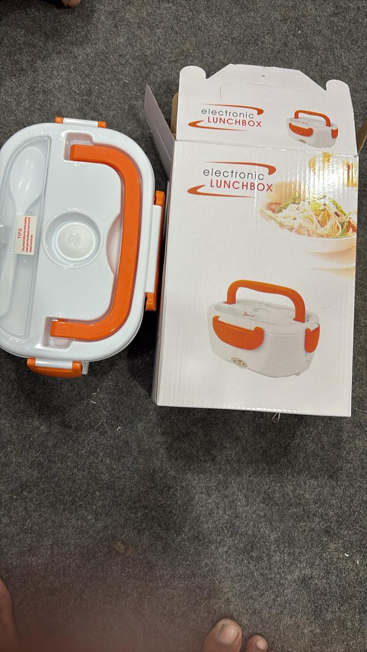 Waterproof Portable Electric Heating Lunch Box(Random Color)
