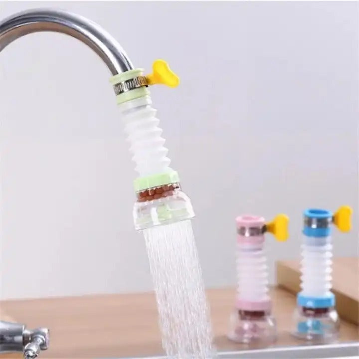 Kitchen Shower Splash Fan Faucet With Clip Water