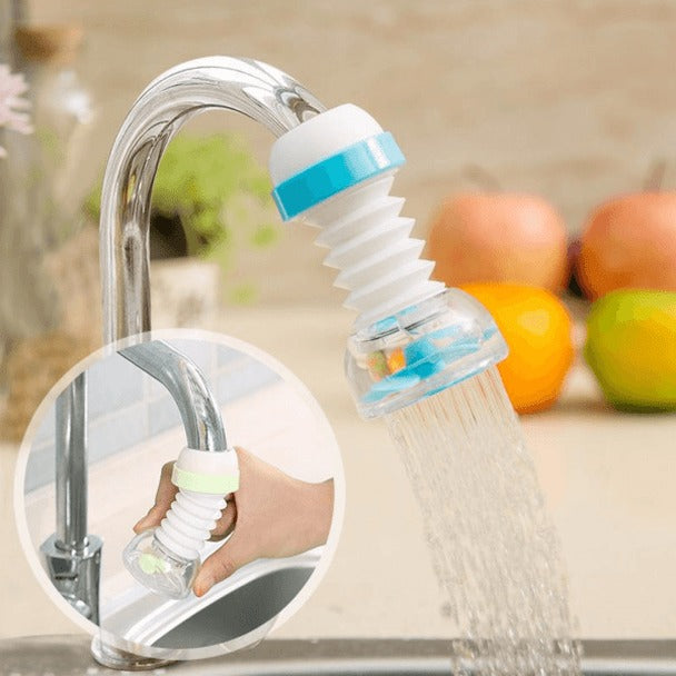 Kitchen Shower Splash Fan Faucet With Clip Water
