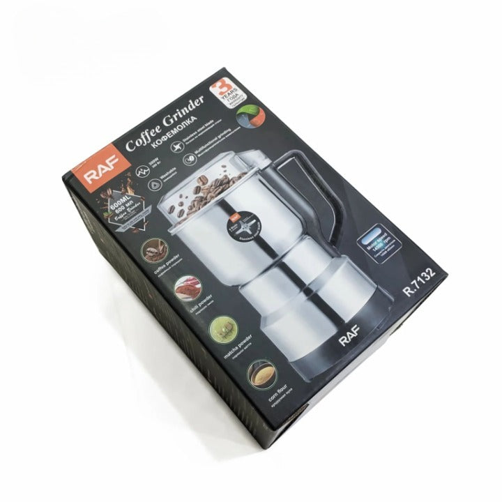 RAF Stainless Steel Electric Coffee Grinder –