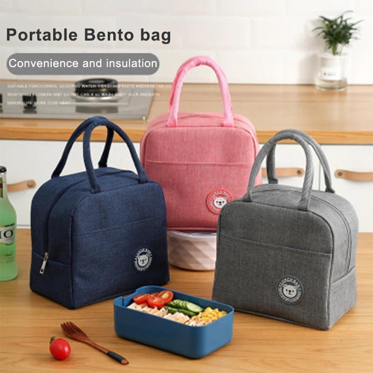 Portable Thermal Insulated Lunch Bag