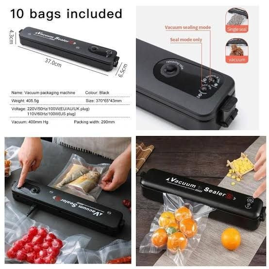 Vacuum Sealer Hand Machine ZKFK-001 | Automatic Food Sealer