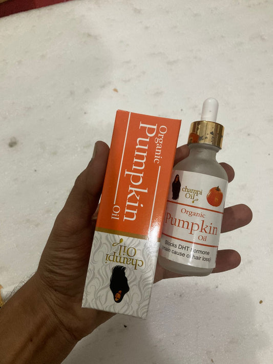 Organic Pumpkin Seed Oil | 100% Pure Cold-Pressed Oil for Hair Growth,