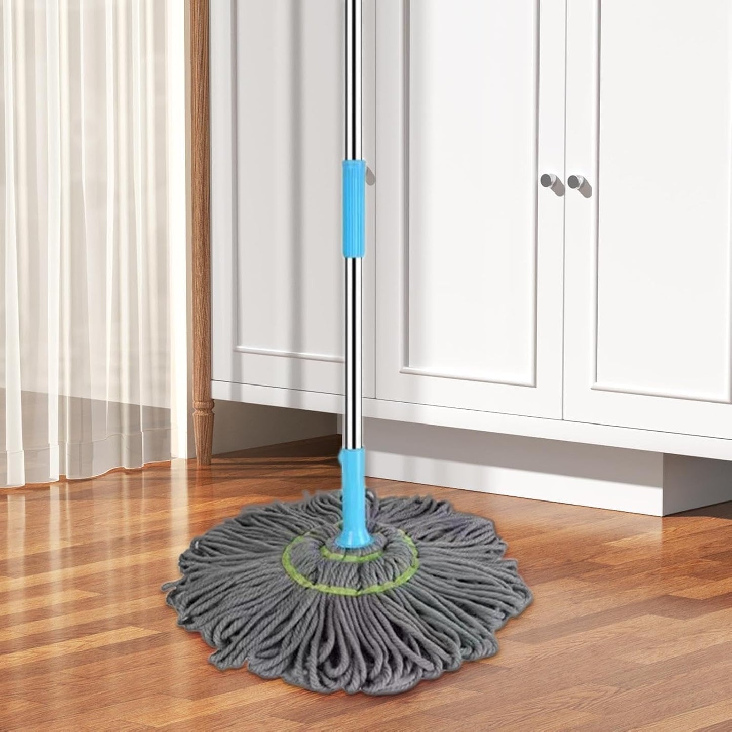 Extendable 90CM Twist Mop – 2-in-1