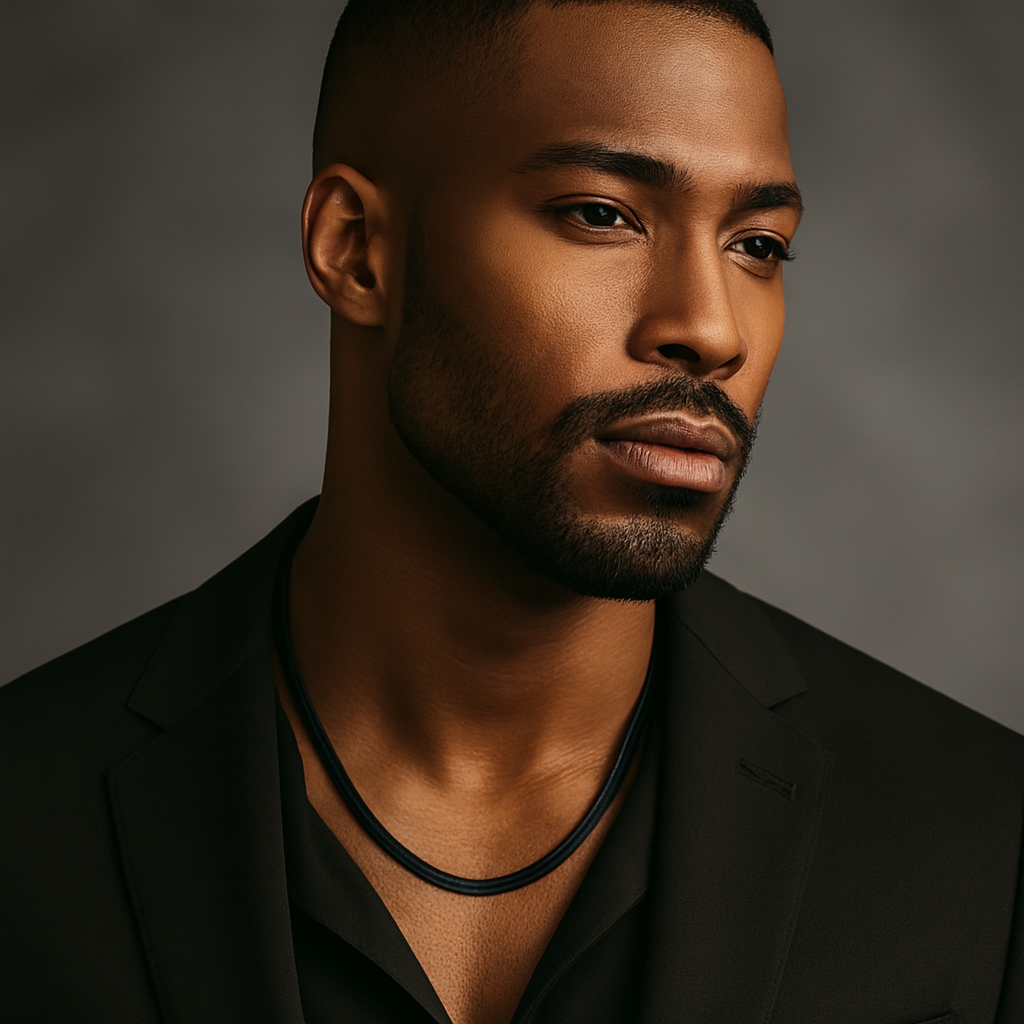 Men’s Black and golden Necklace Chain | Stylish Stainless Steel Chain for Daily Wear, Party