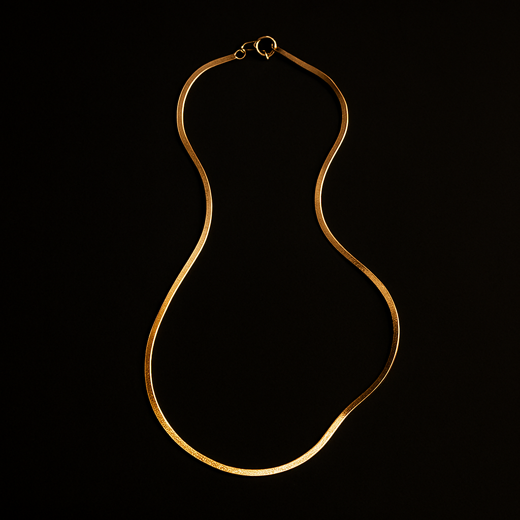 Men’s Black and golden Necklace Chain | Stylish Stainless Steel Chain for Daily Wear, Party