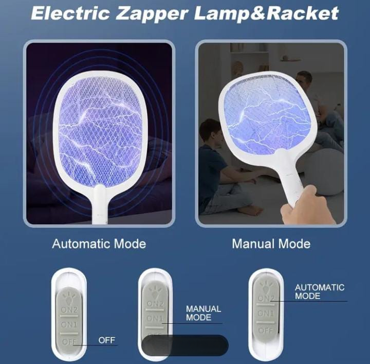 Rechargeable Mosquito Racket With Stand –