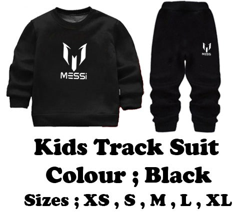 Kids Missi Printed Black &amp; Black Tracksuit Set+ Kids “Never Give Up” Printed Black &amp; Black Tracksuit Set&nbsp; + Kids Navy Blue Ghost Skull Printed Tracksuit Set
