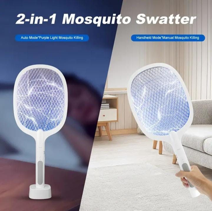Rechargeable Mosquito Racket With Stand –