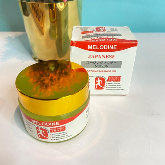 MELODINE Japanese Soothing Massage Gel – Muscle &amp; Joint Pain Relief Cream