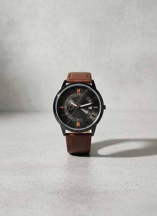 MontBlanc 0817A Men’s Luxury Watch | Premium Leather Strap, Water Resistant,