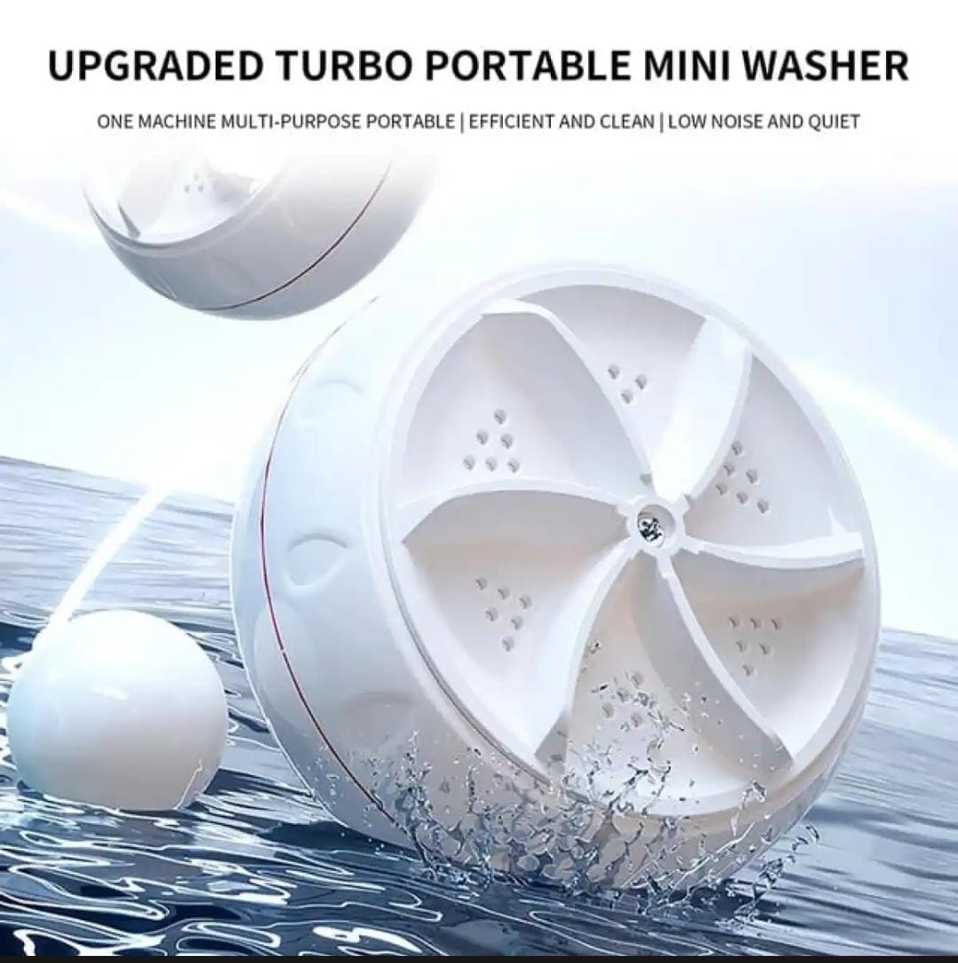 Turbine Washing Machine Powerful Cleaning Performance Compact Design Easy Operation Durable Build Reliable Washing Solution.