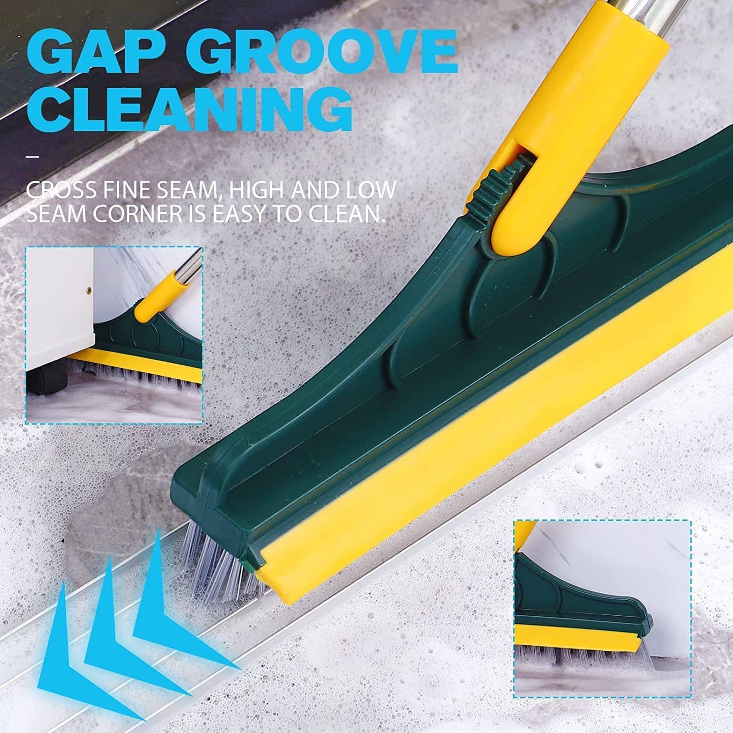 Broom Wiper 2in1 Is Designed To Offer Dual Purpose Cleaning Solution