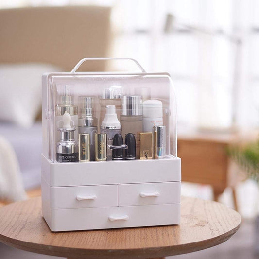 Modern Cosmetics Organizer Durable Quality Stylish Design Perfect Choice For Makeup Storage.