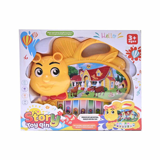 Story Toy Qin Piano – Educational Musical Toy for Kids with Fun Learning and Play Features.