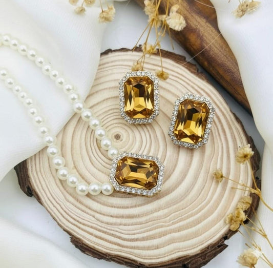 PTX-129 Elegant Jewelry Set – Timeless Design for Every Occasion (black)