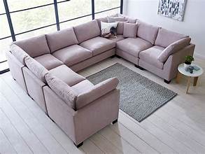 u-shaped sofa set