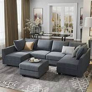 u-shaped sofa set
