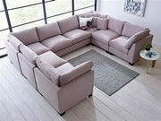 u-shaped sofa set