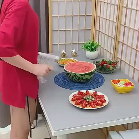 100pcs Disposable Flexible Transparent Plastic Food Storage Bags